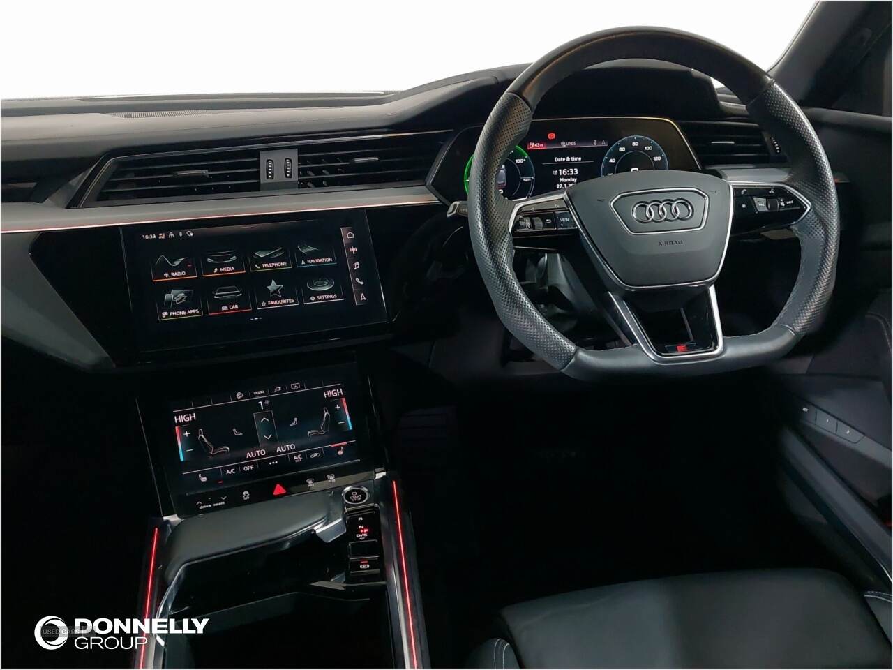 Aug 2021 Audi E-Tron 230kW 50 Quattro 71kWh Black Edition 5dr Auto
