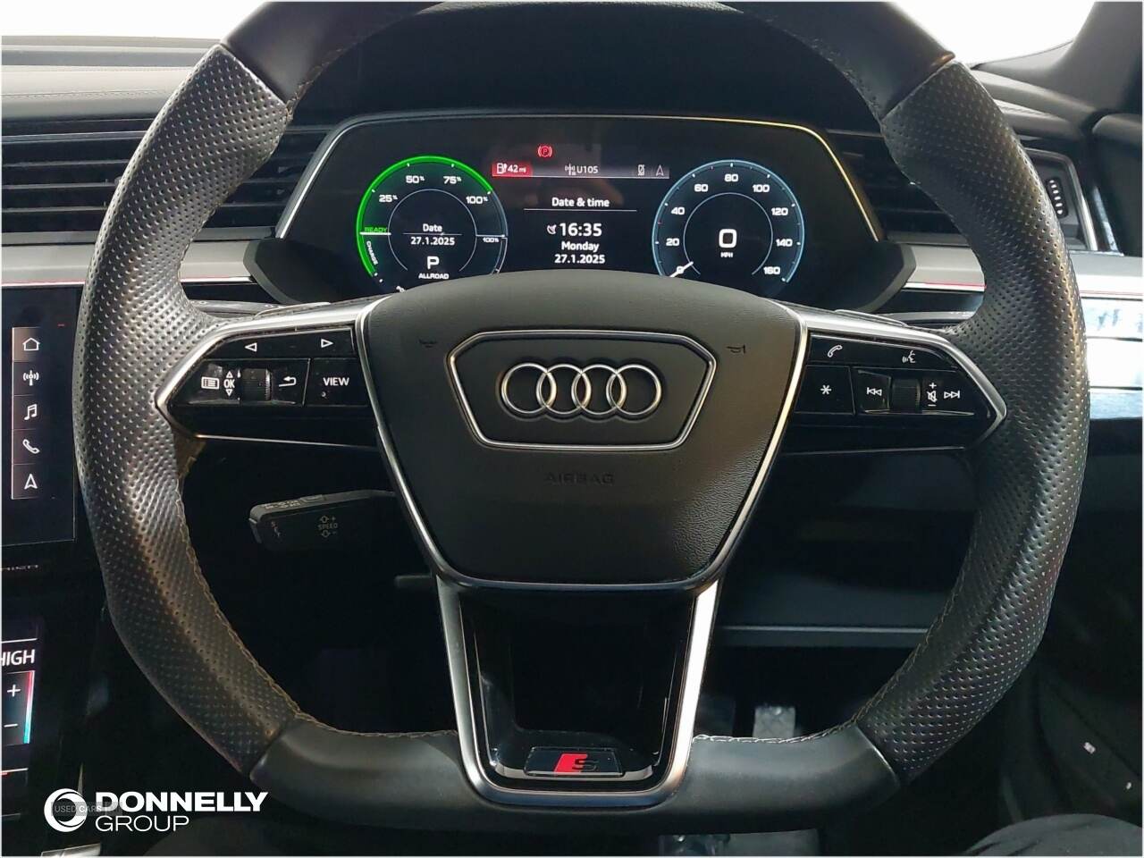 Aug 2021 Audi E-Tron 230kW 50 Quattro 71kWh Black Edition 5dr Auto