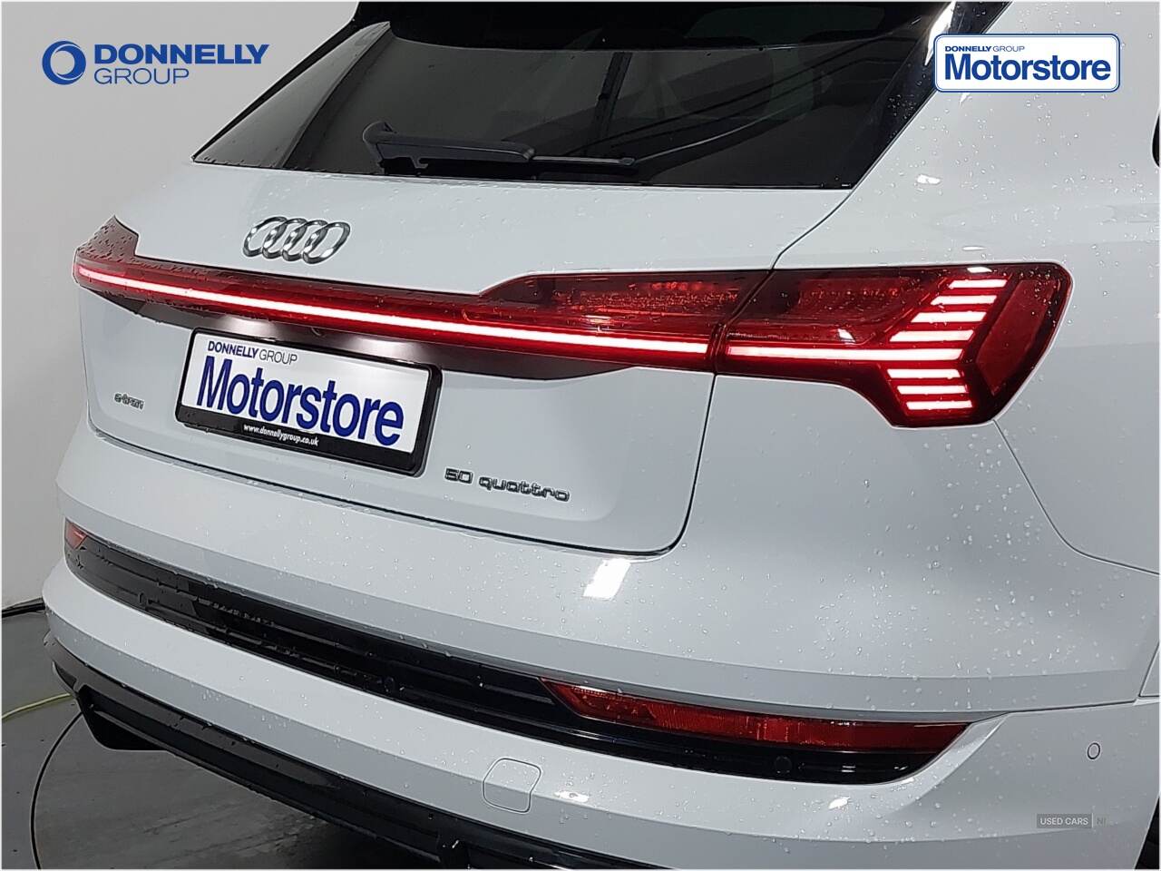 Aug 2021 Audi E-Tron 230kW 50 Quattro 71kWh Black Edition 5dr Auto