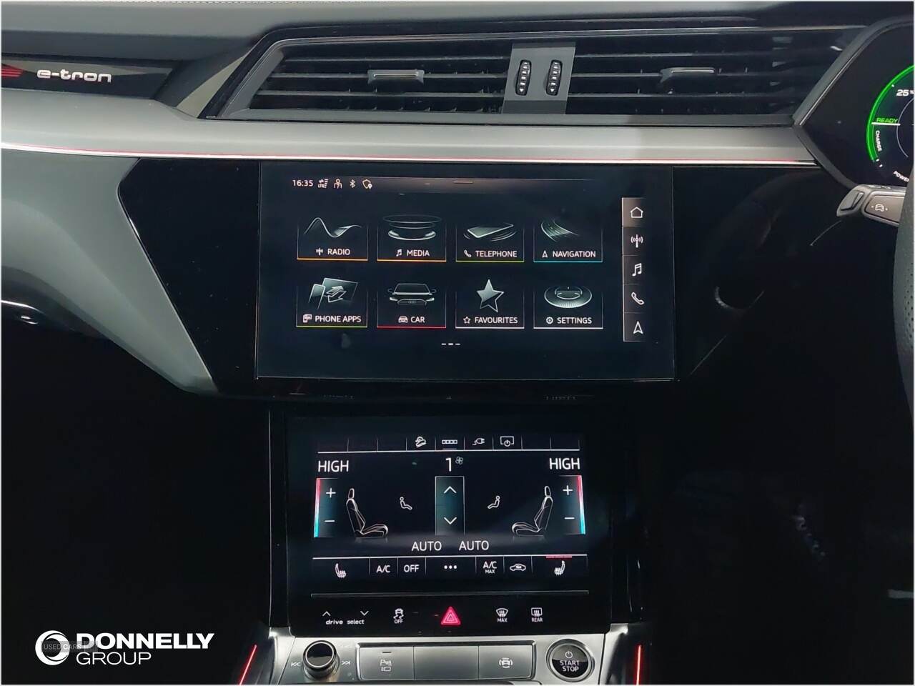 Aug 2021 Audi E-Tron 230kW 50 Quattro 71kWh Black Edition 5dr Auto