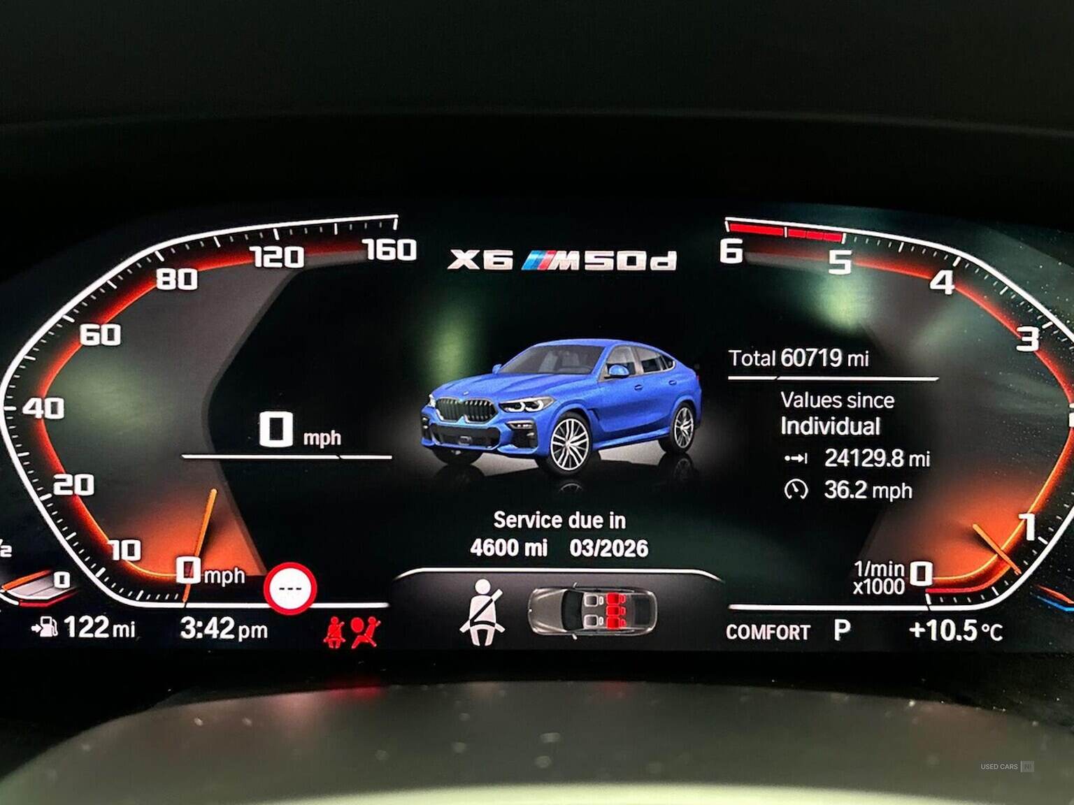 Jun 2020 BMW X6 Xdrive M50D 5Dr Auto