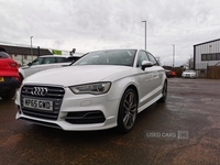 Audi A3 S3 2.0 TFSI Saloon 4dr Petrol Manual quattro Euro 6 (s/s) (Nav) (300 ps) Part Exchange Welcomed in Down