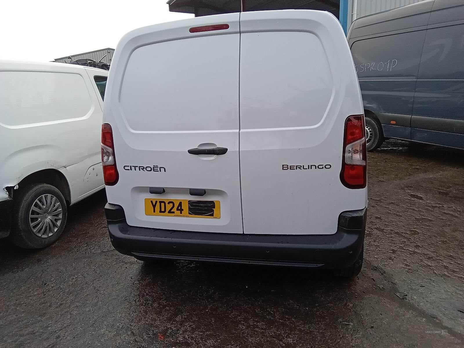 Jun 2024 Citroen Berlingo 1.5 BlueHDi 100ps Van Enterprise