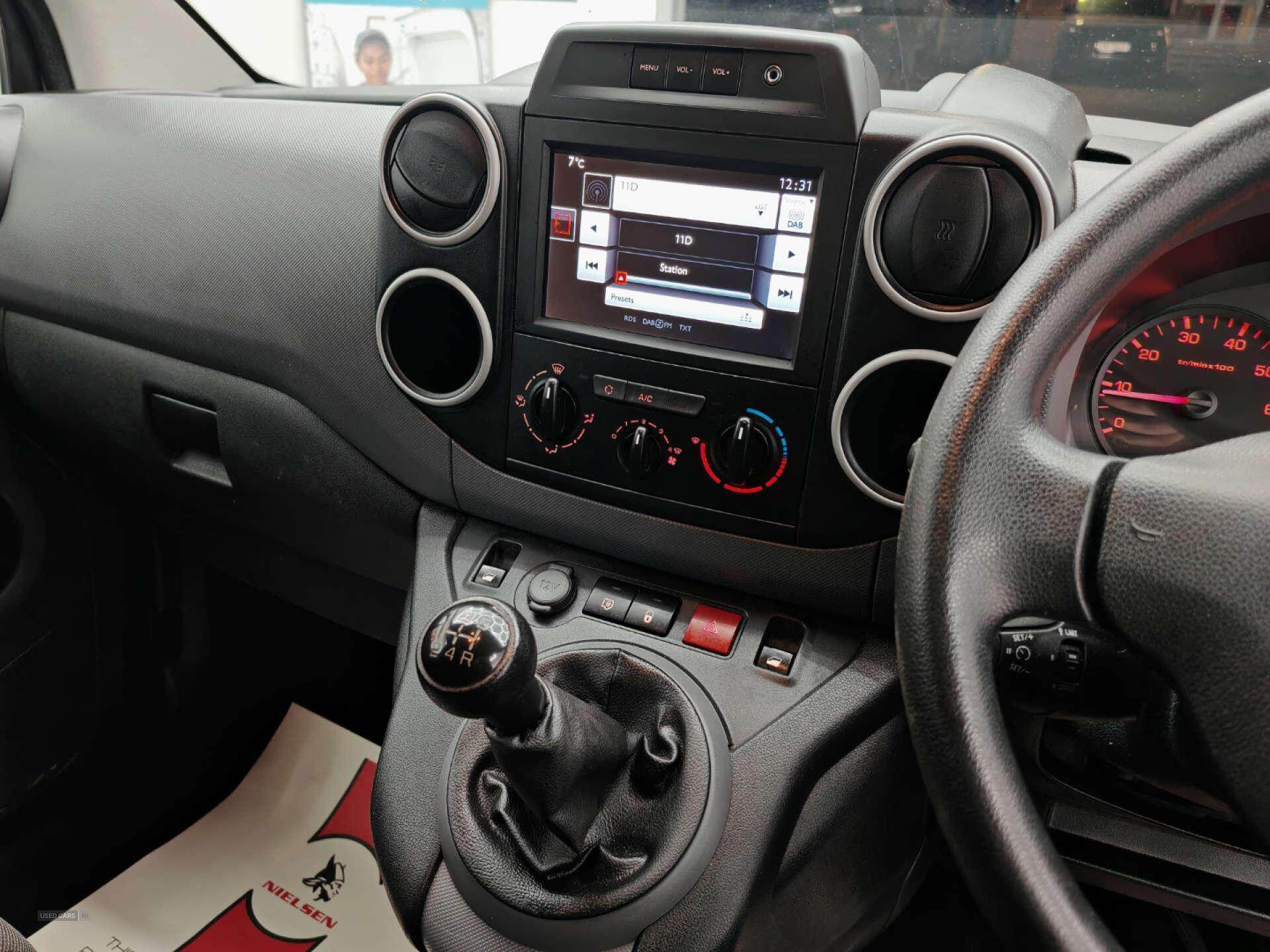 Jun 2018 Citroen Berlingo 1.6 BlueHDi 850Kg Enterprise 100ps