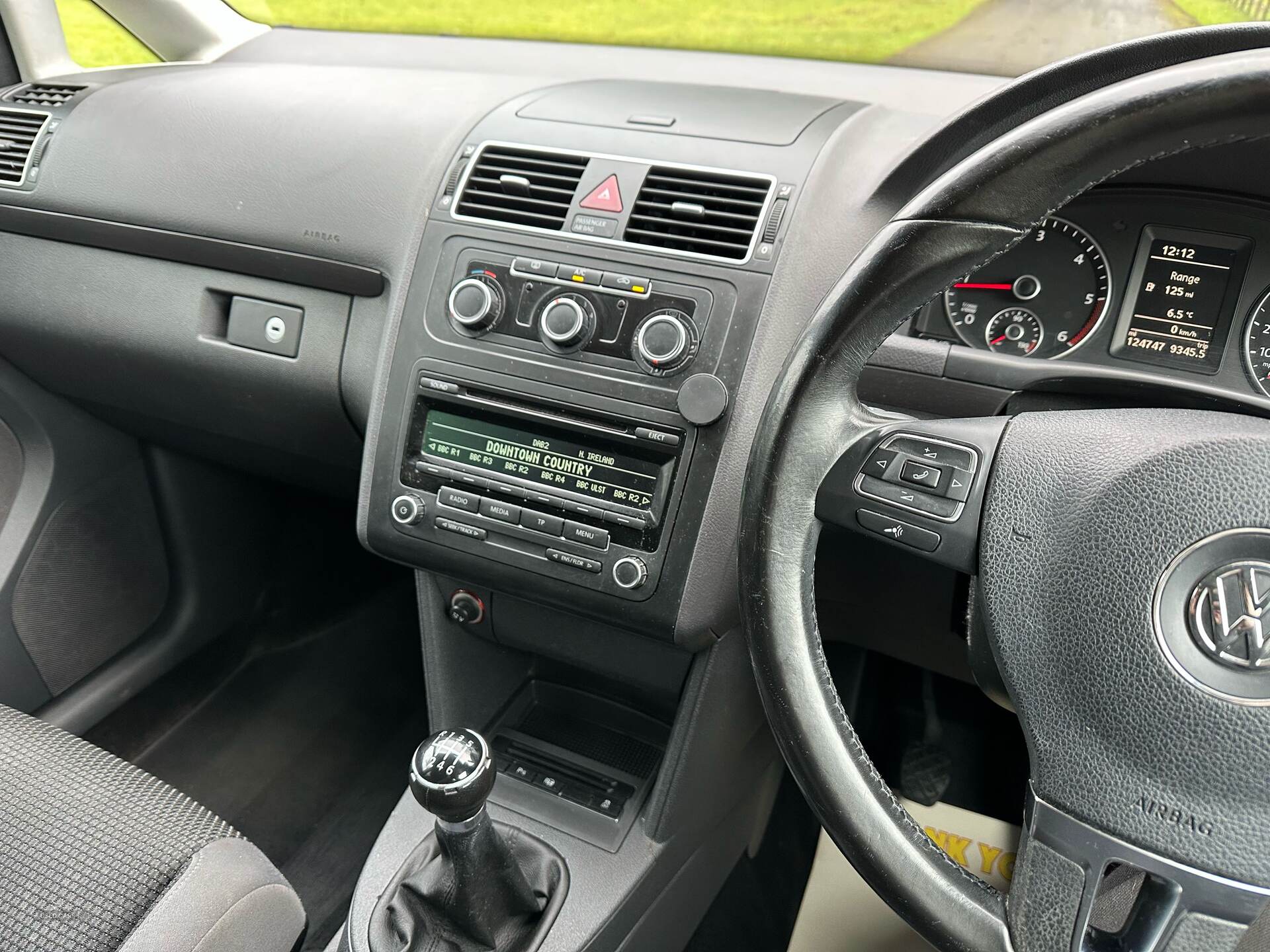 Oct 2012 Volkswagen Touran 1.6 TDI 105 SE 5dr