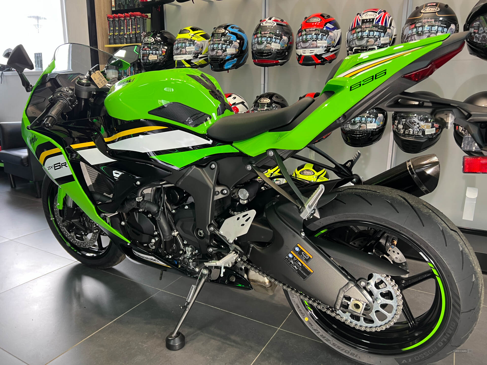  2025 Kawasaki Ninja 2025 KAWASAKI NINJA ZX6R IN LIME GREEN