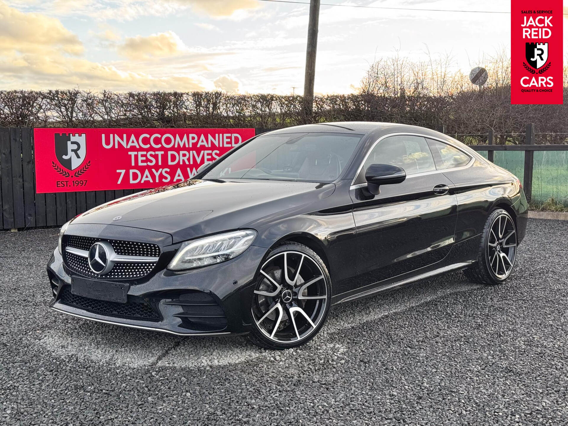Jan 2019 Mercedes C-Class C180 AMG Line 2dr