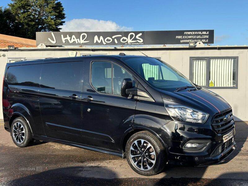 Feb 2021 Ford Transit Custom 2.0 EcoBlue 185ps Low Roof Sport Van Auto