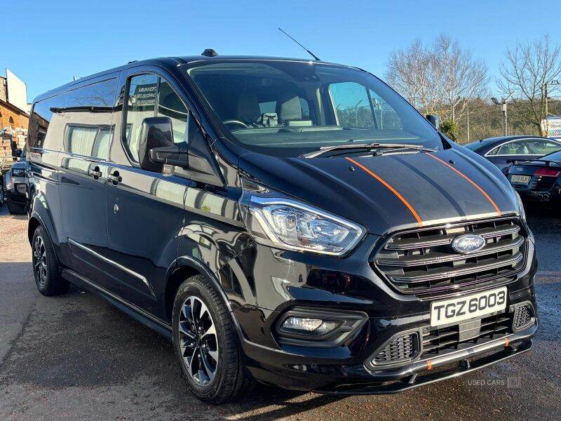 Feb 2021 Ford Transit Custom 2.0 EcoBlue 185ps Low Roof Sport Van Auto