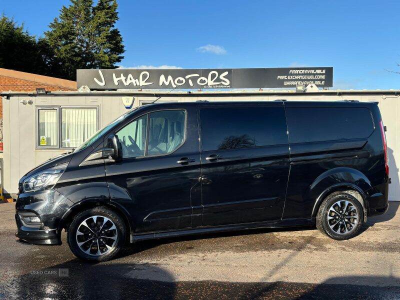 Feb 2021 Ford Transit Custom 2.0 EcoBlue 185ps Low Roof Sport Van Auto