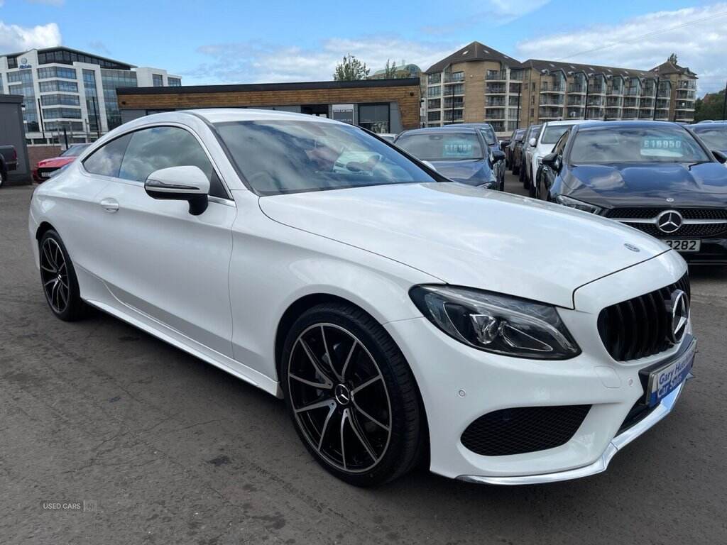 May 2018 Mercedes-Benz C-Class C220d AMG Line 2dr Auto