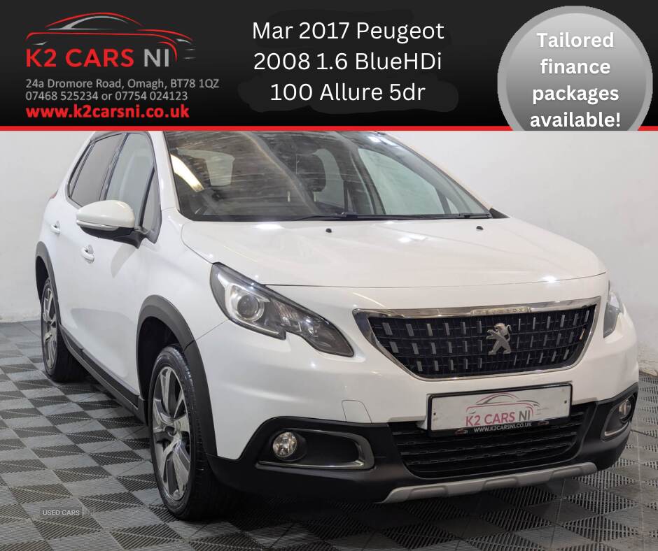 Peugeot 2008 DIESEL ESTATE in Tyrone