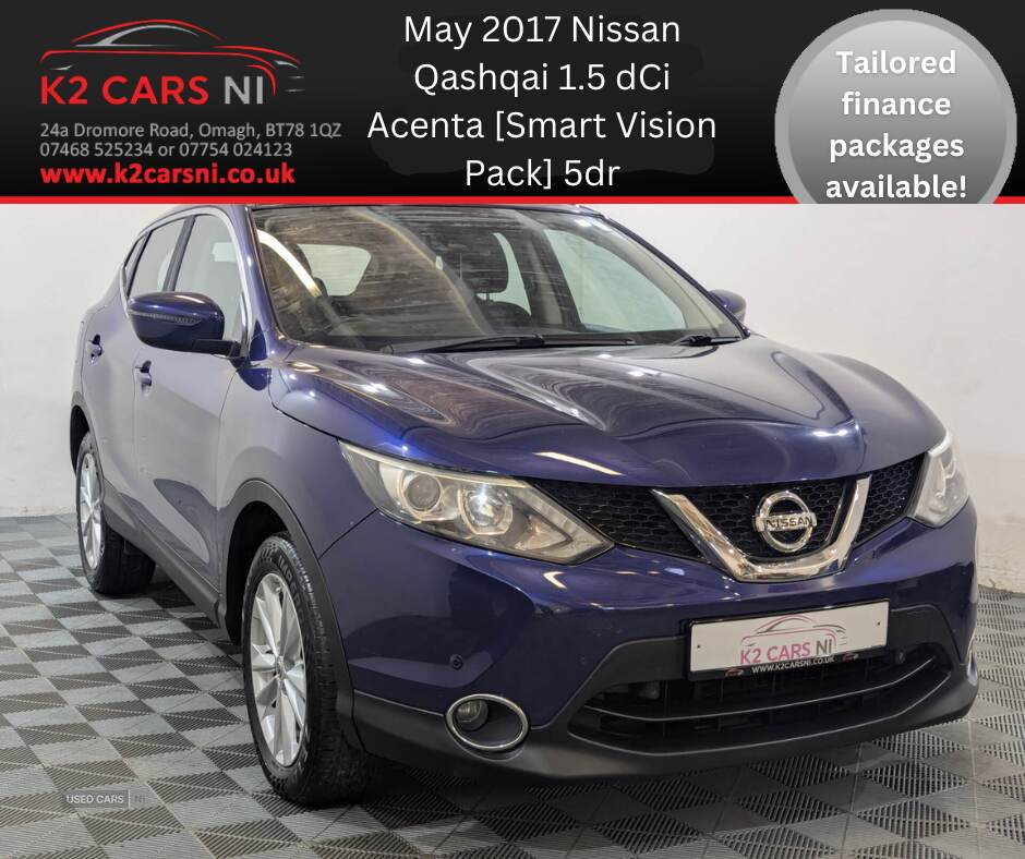 Nissan Qashqai DIESEL HATCHBACK in Tyrone