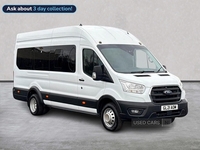 Ford Transit 2.0 Ecoblue 130Ps H3 17 Seater Leader in Antrim