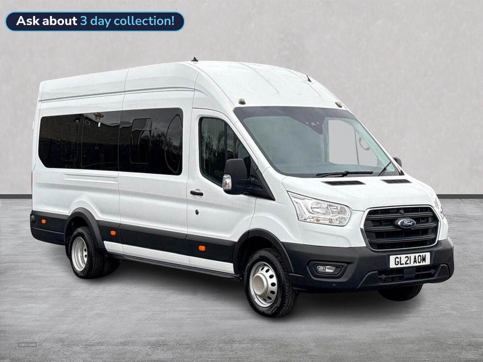 May 2021 Ford Transit 2.0 Ecoblue 130Ps H3 17 Seater Leader