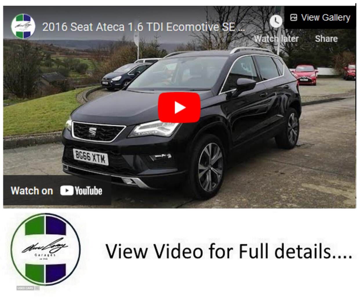 Seat Ateca DIESEL ESTATE in Tyrone