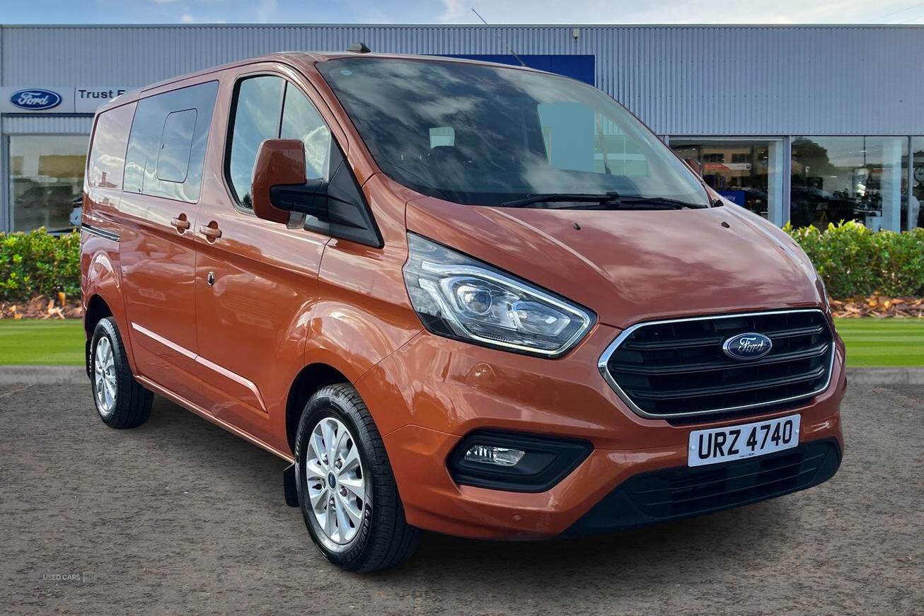 Feb 2023 Ford Transit Custom 2.0 EcoBlue 130ps Low Roof D/Cab Limited Van