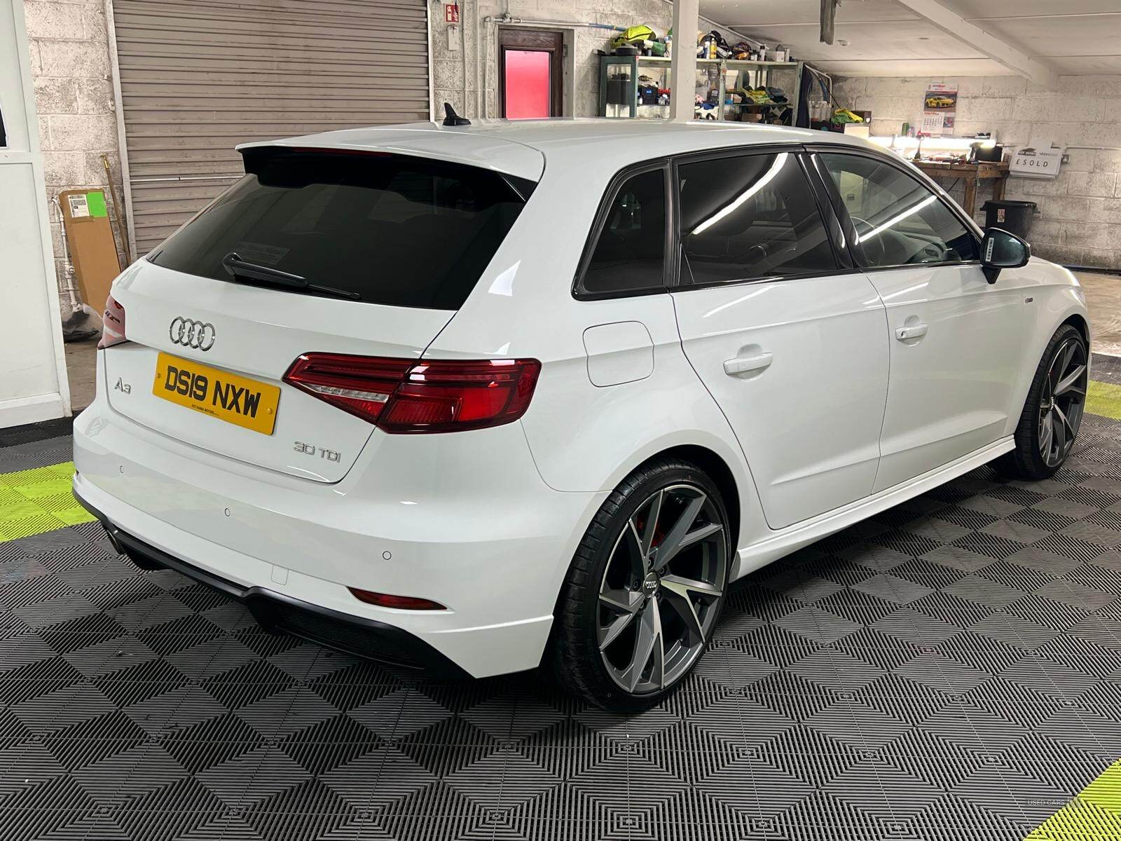 Jul 2019 Audi A3 30 TDI 116 Black Edition 5dr