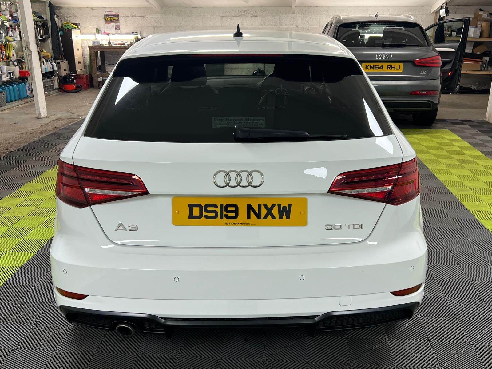 Jul 2019 Audi A3 30 TDI 116 Black Edition 5dr