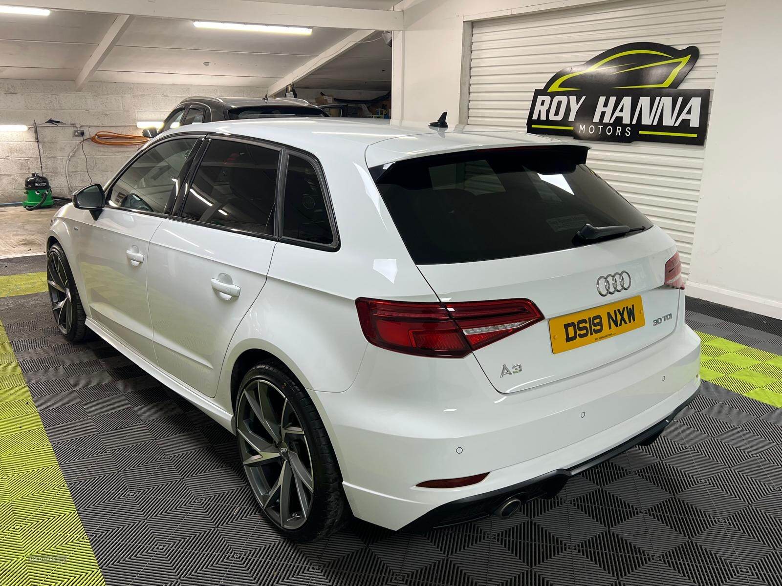 Jul 2019 Audi A3 30 TDI 116 Black Edition 5dr