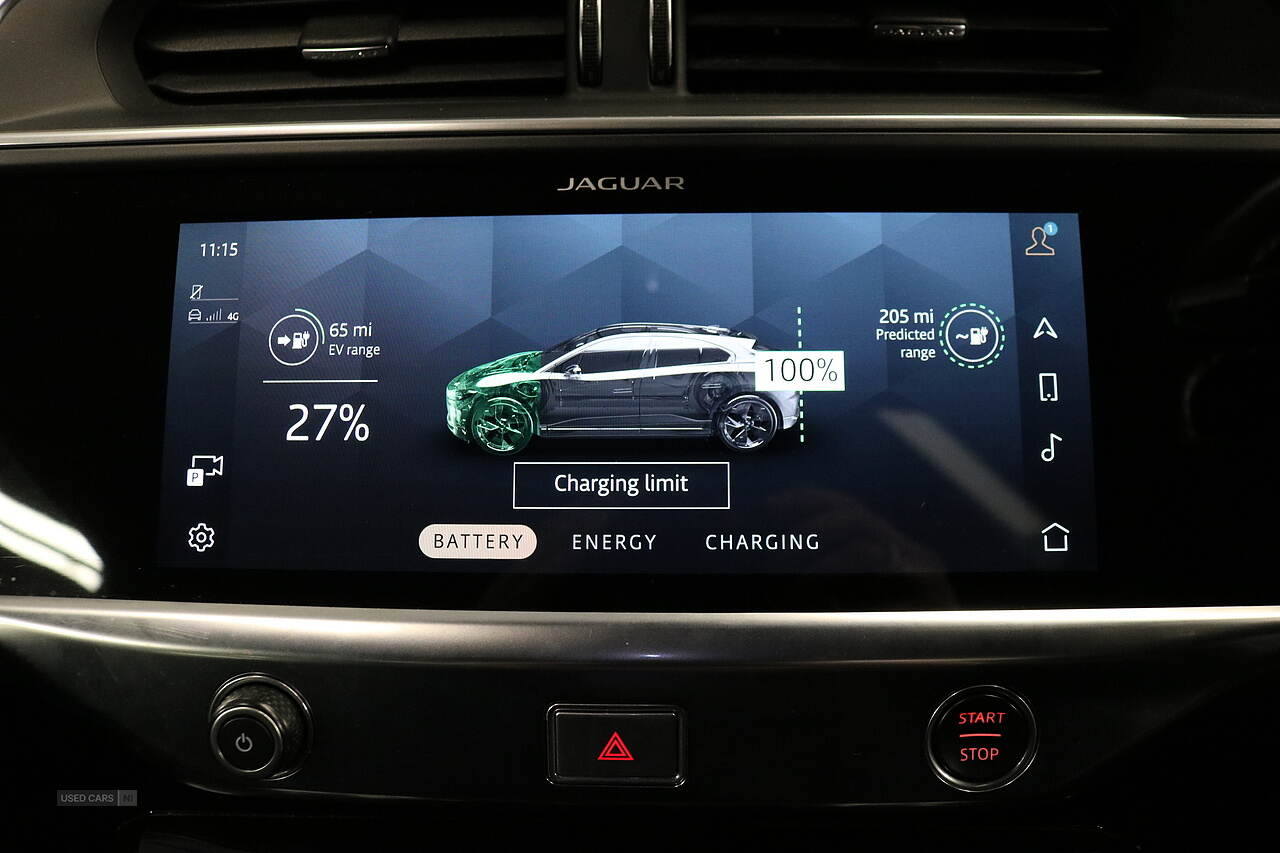 Jan 2022 Jaguar i-Pace 294kW EV400 Black 90kWh 5dr Auto [11kW Charger]