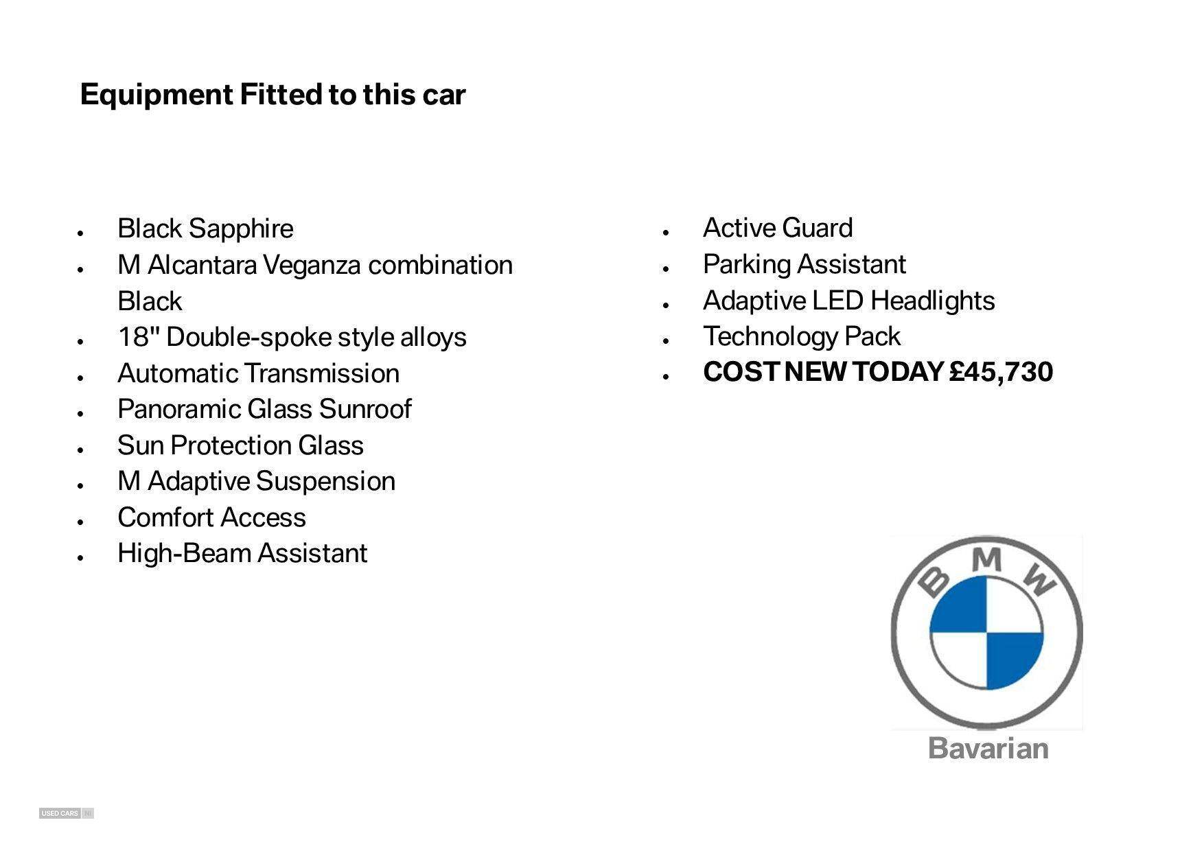 Jan 2024 BMW 2 Series Active Tourer 225e xDrive M Sport 5dr DCT