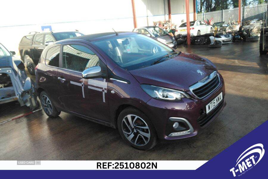 Aug 2015 Peugeot 108 1.2 VTi Allure 3dr