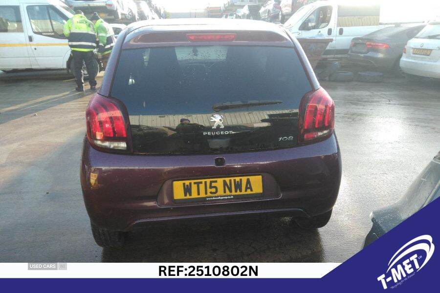 Aug 2015 Peugeot 108 1.2 VTi Allure 3dr