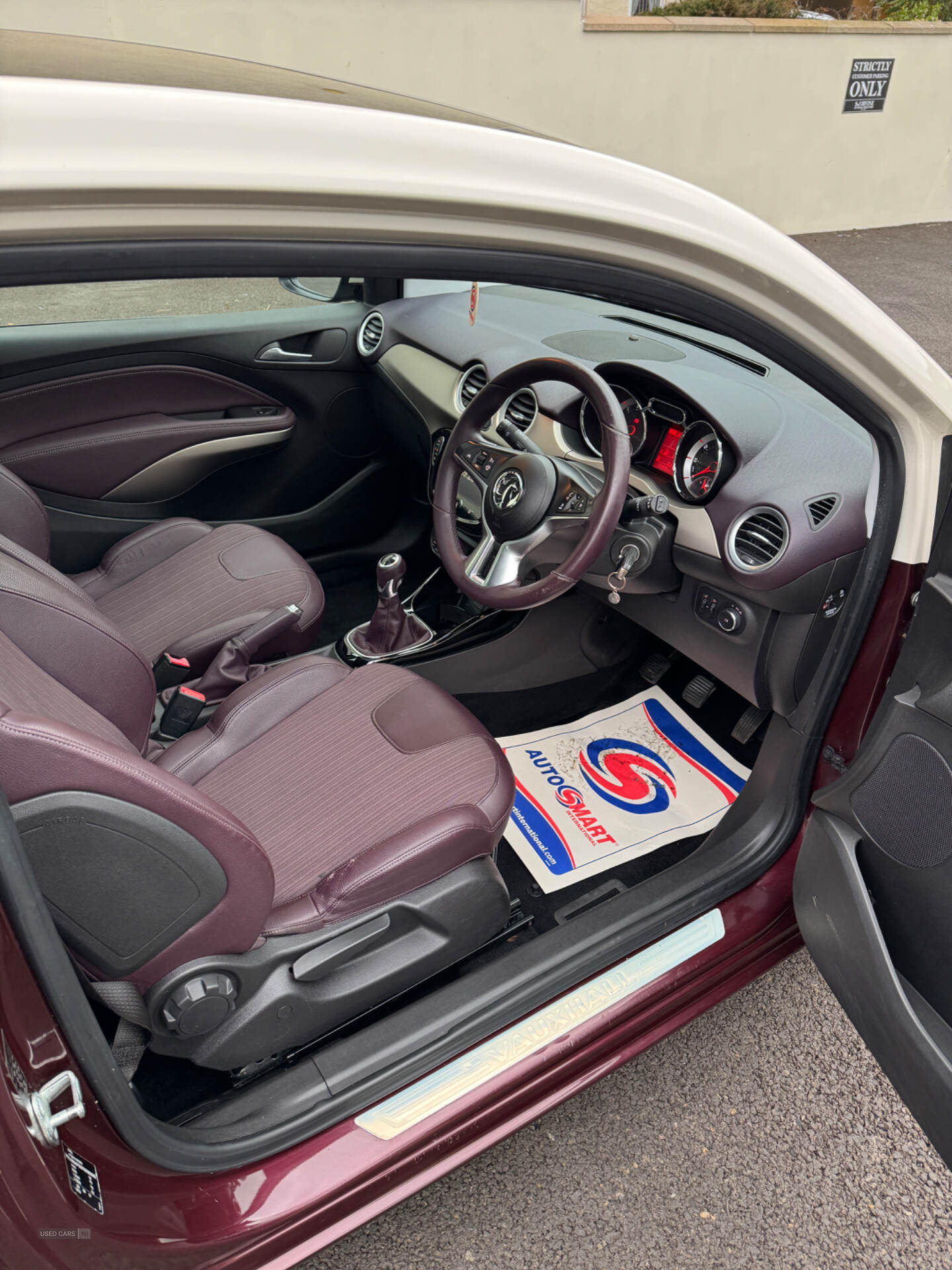 Sep 2015 Vauxhall Adam 1.2i ecoFLEX Glam 3dr [Start Stop]