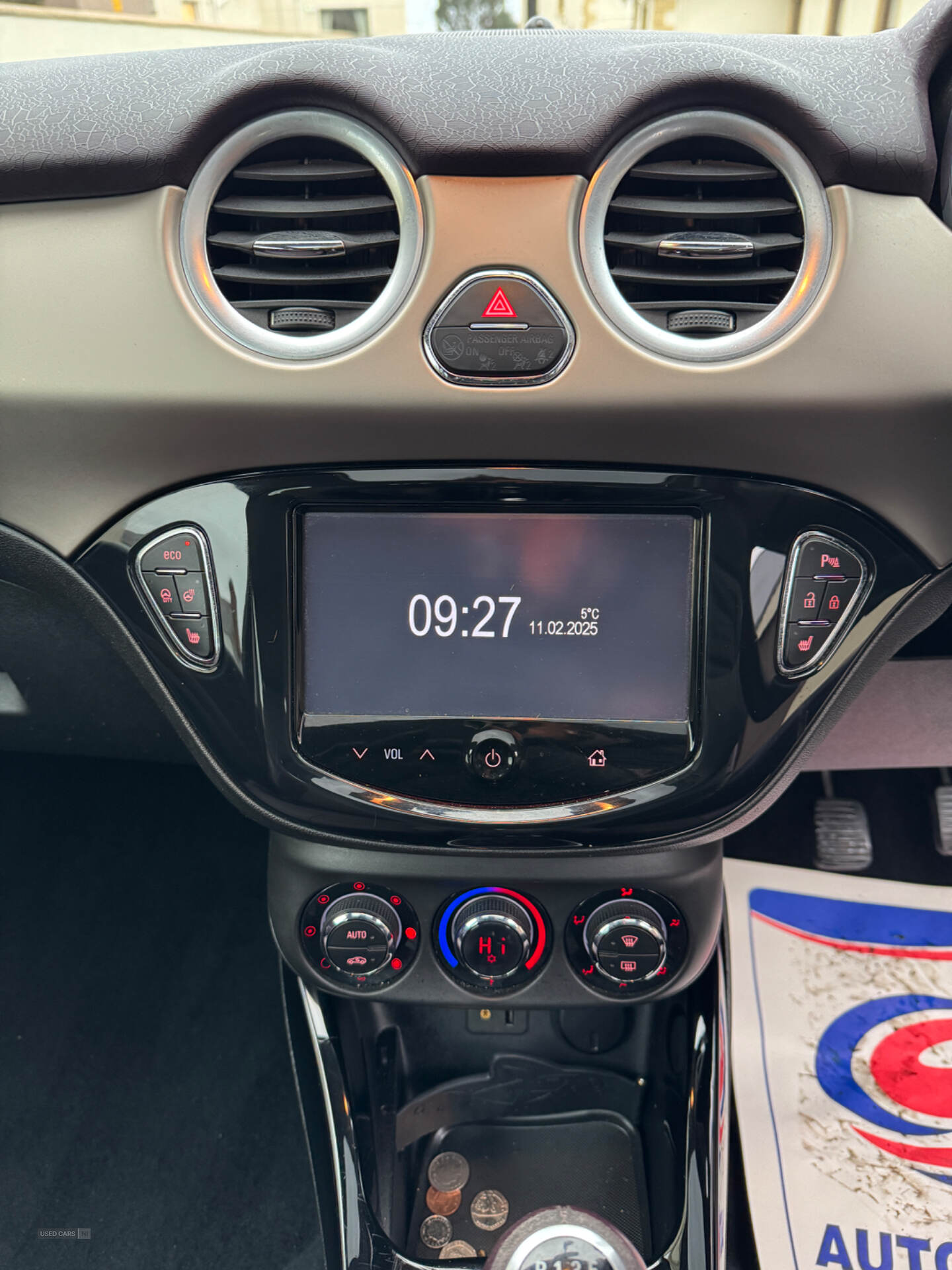 Sep 2015 Vauxhall Adam 1.2i ecoFLEX Glam 3dr [Start Stop]