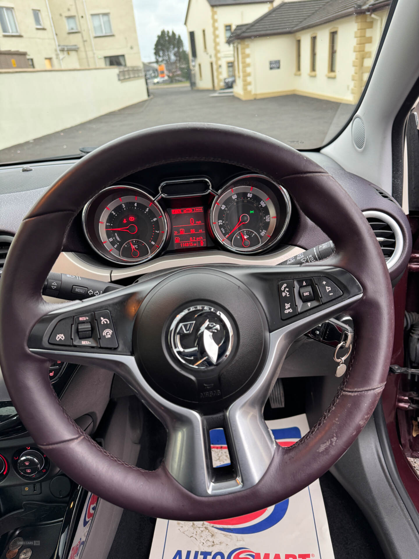 Sep 2015 Vauxhall Adam 1.2i ecoFLEX Glam 3dr [Start Stop]