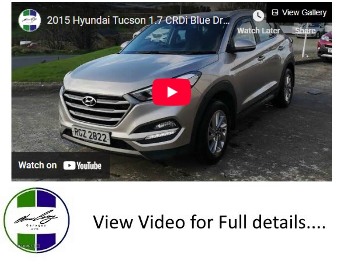 Hyundai Tucson DIESEL ESTATE in Tyrone