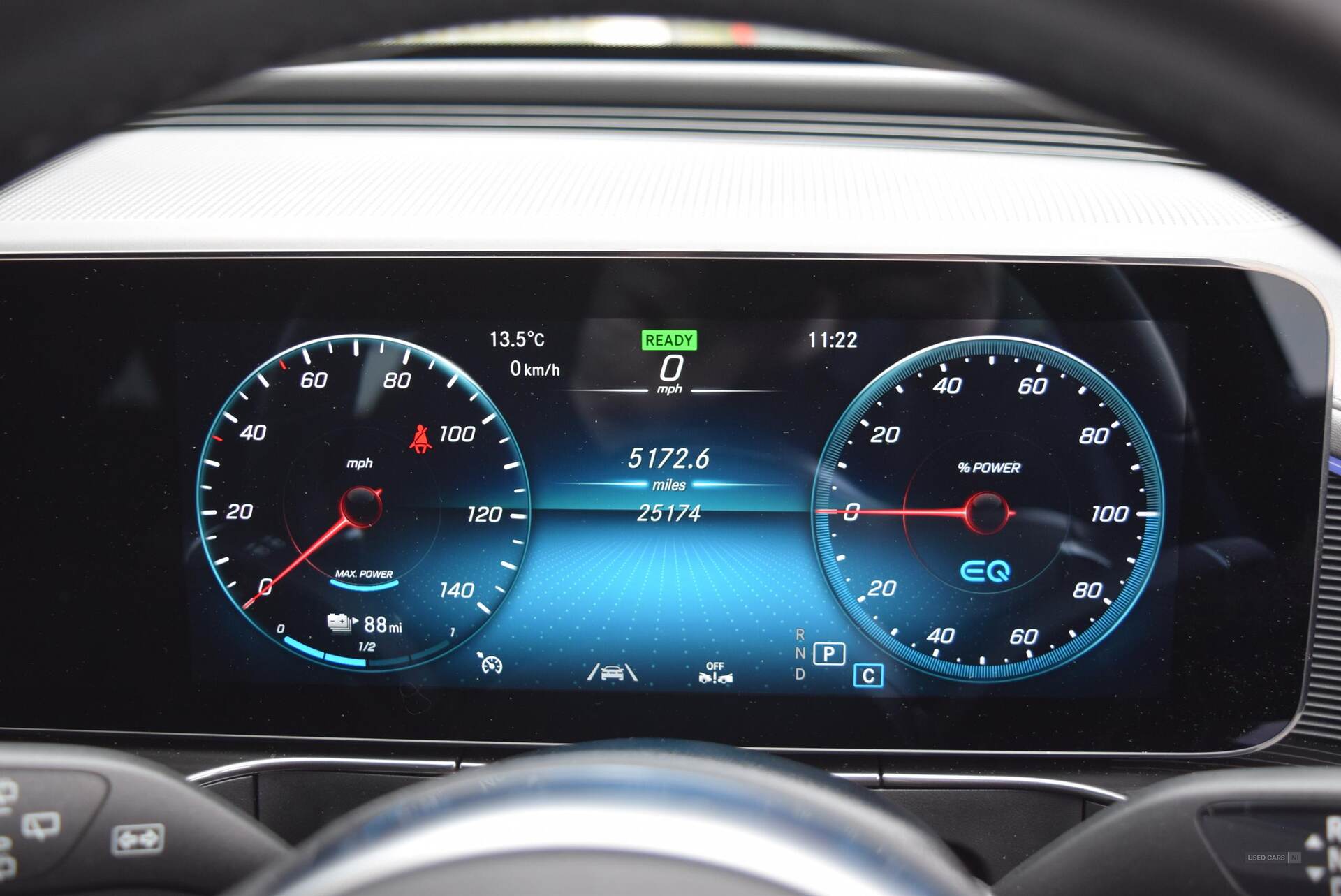 Oct 2021 Mercedes-Benz EQC EQC 400 300kW AMG Line Premium 80kWh 5dr Auto