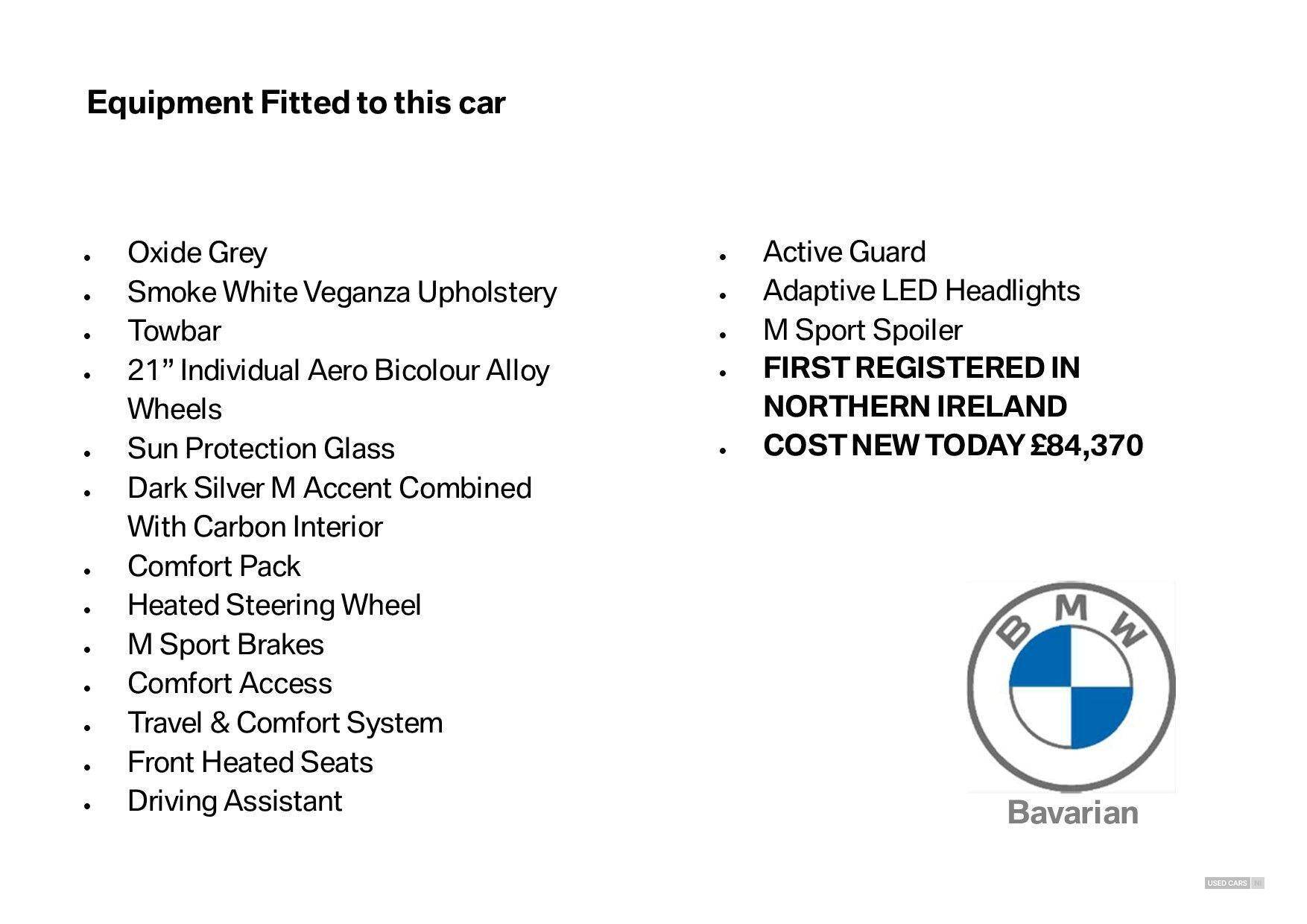 Oct 2023 BMW i5 250kW eDrive40 M Sport Pro 84kWh 4dr Auto