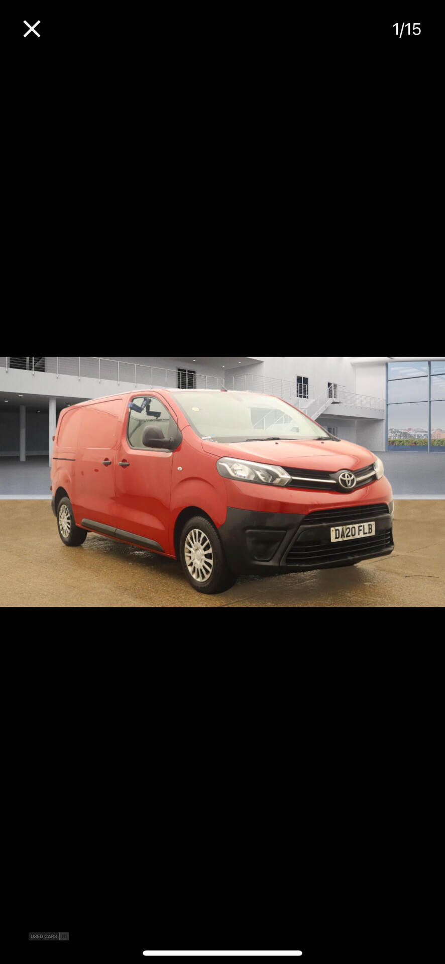 Jul 2020 Toyota Proace 2.0D 120 Icon Van