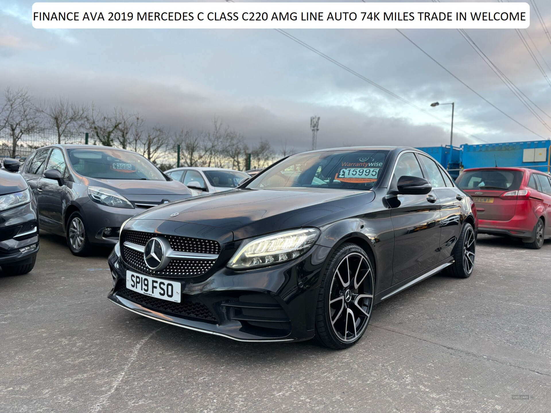 Mercedes C-Class DIESEL SALOON in Antrim