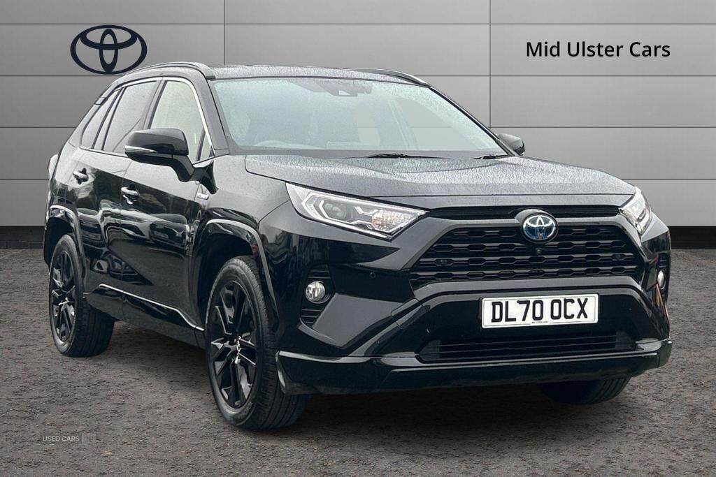 Dec 2020 Toyota RAV4 2.5 VVT-i Hybrid Black Edition 5dr CVT