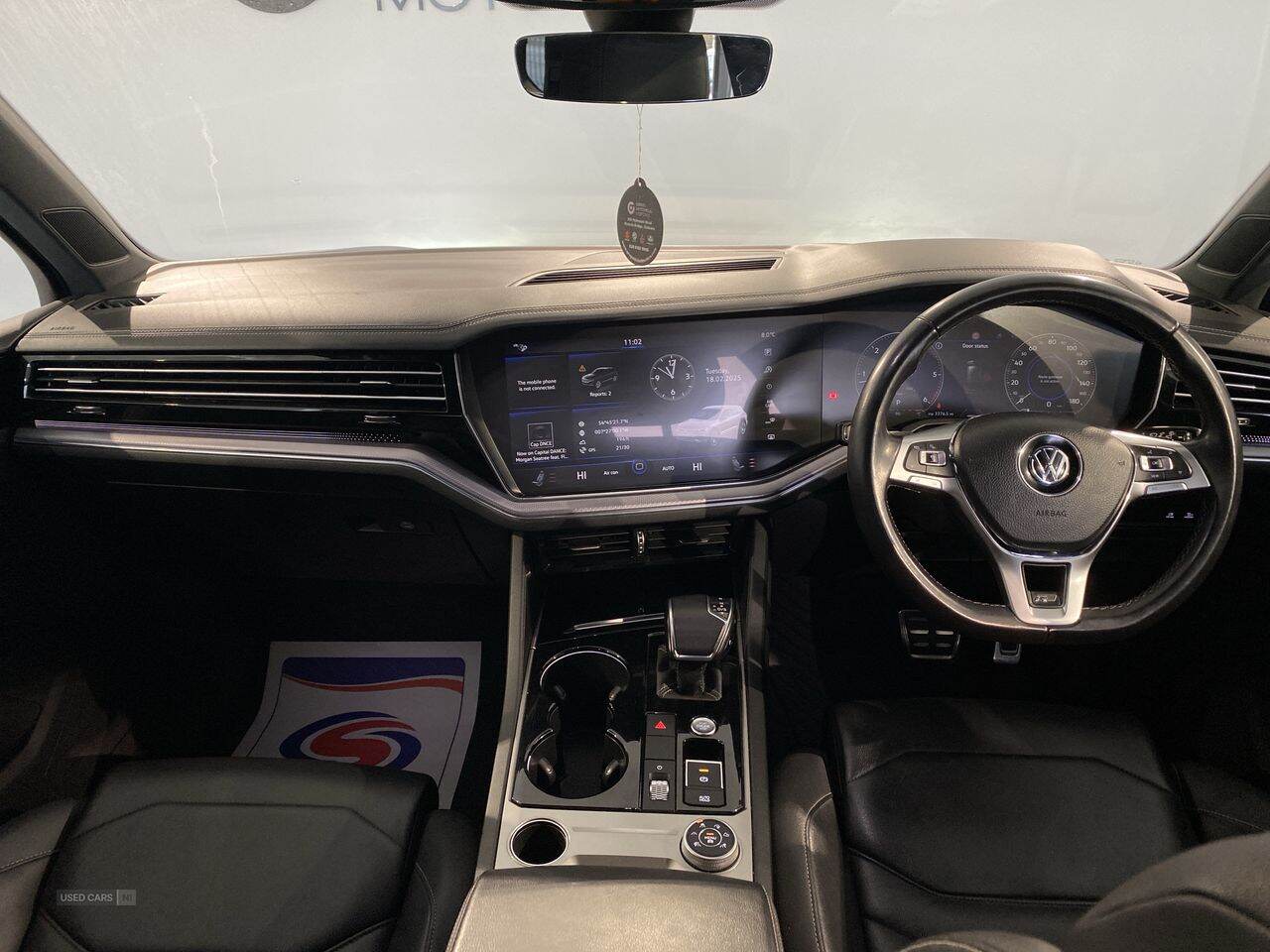 Jun 2019 Volkswagen Touareg 3.0 V6 TDI 4Motion 231 R-Line Tech 5dr Tip Auto
