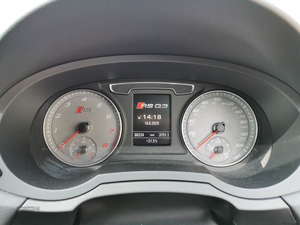 Jun 2016 Audi RS Q3 2.5T FSI Quattro 5dr S Tronic