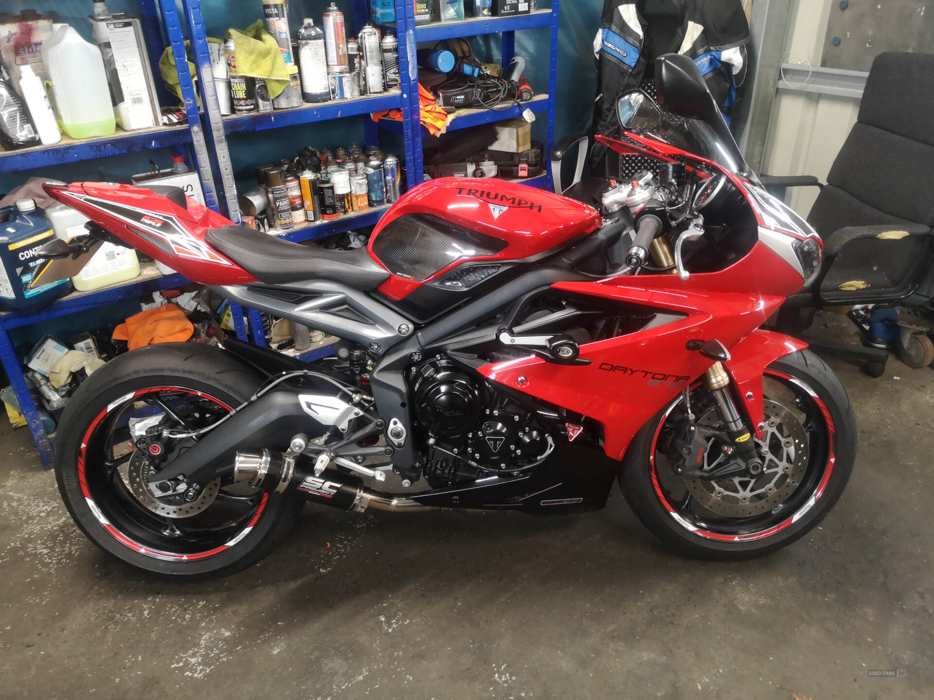  2015 Triumph Daytona 675 abs