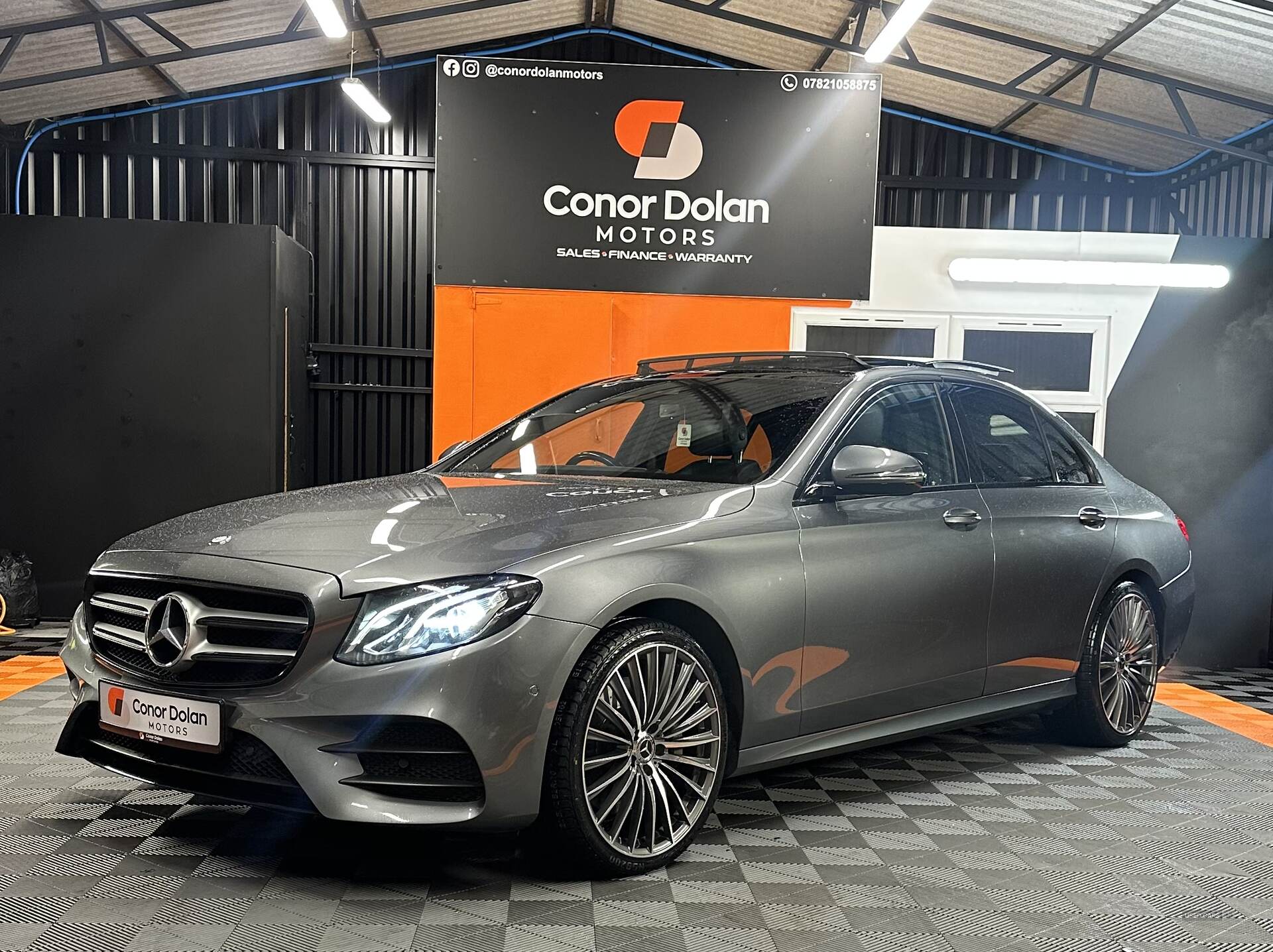 May 2017 Mercedes E-Class E350d AMG Line Premium 4dr 9G-Tronic