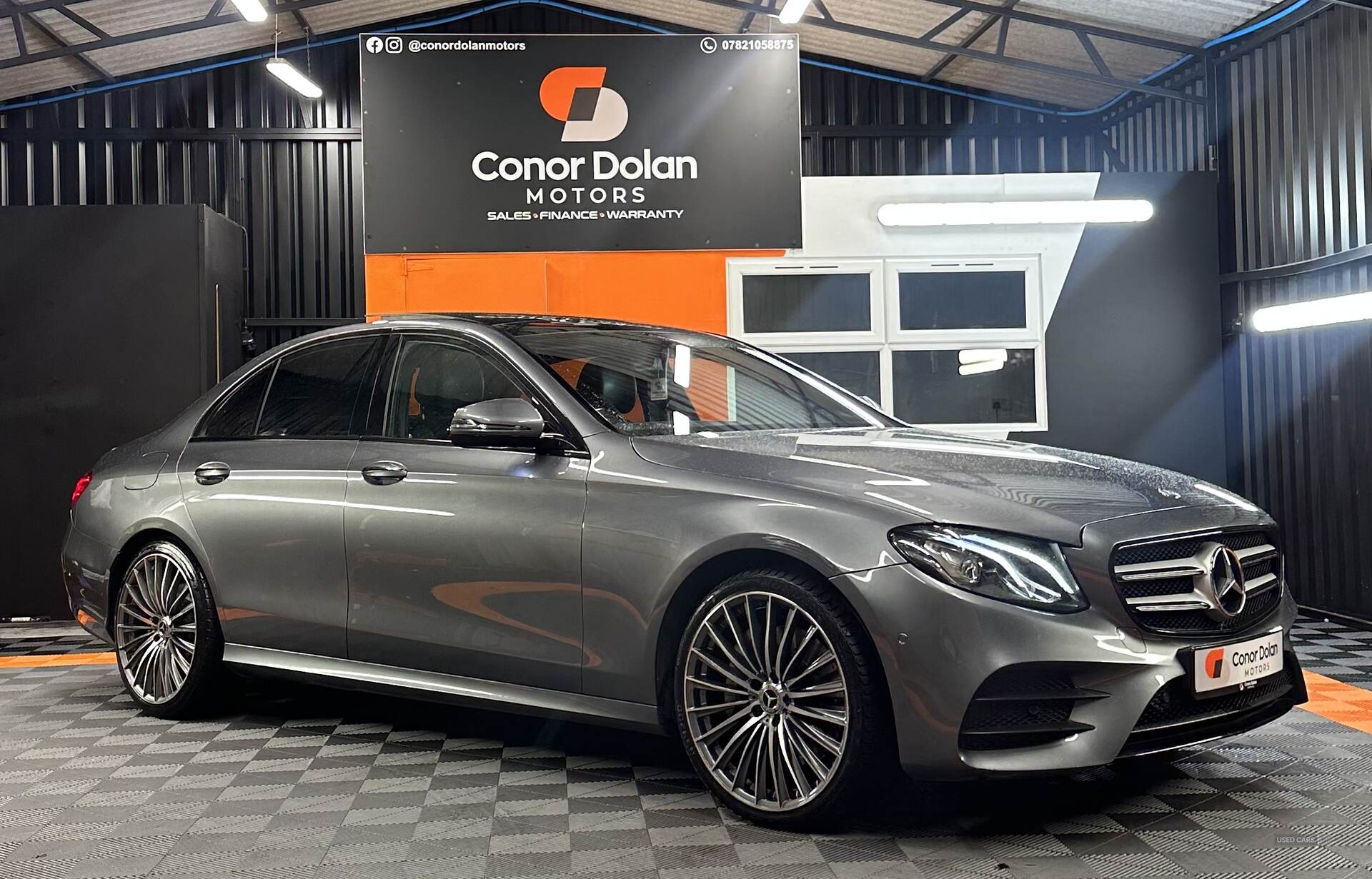 May 2017 Mercedes E-Class E350d AMG Line Premium 4dr 9G-Tronic