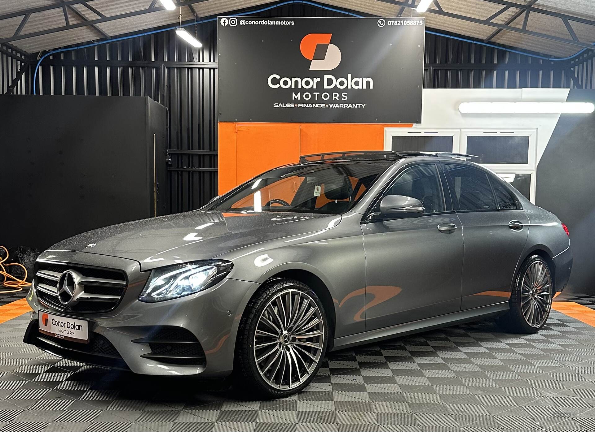 May 2017 Mercedes E-Class E350d AMG Line Premium 4dr 9G-Tronic