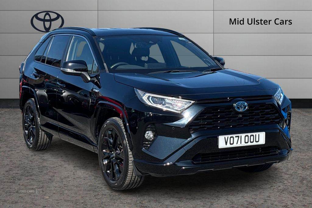 Oct 2021 Toyota RAV4 2.5 VVT-i Hybrid Black Edition 5dr CVT 2WD