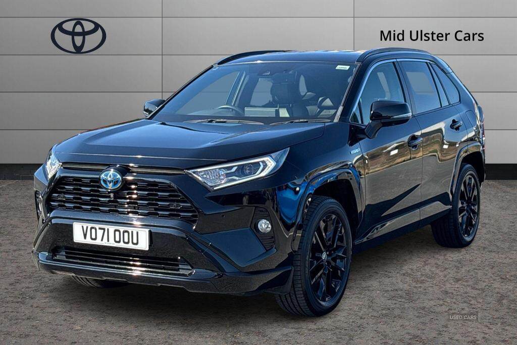 Oct 2021 Toyota RAV4 2.5 VVT-i Hybrid Black Edition 5dr CVT 2WD