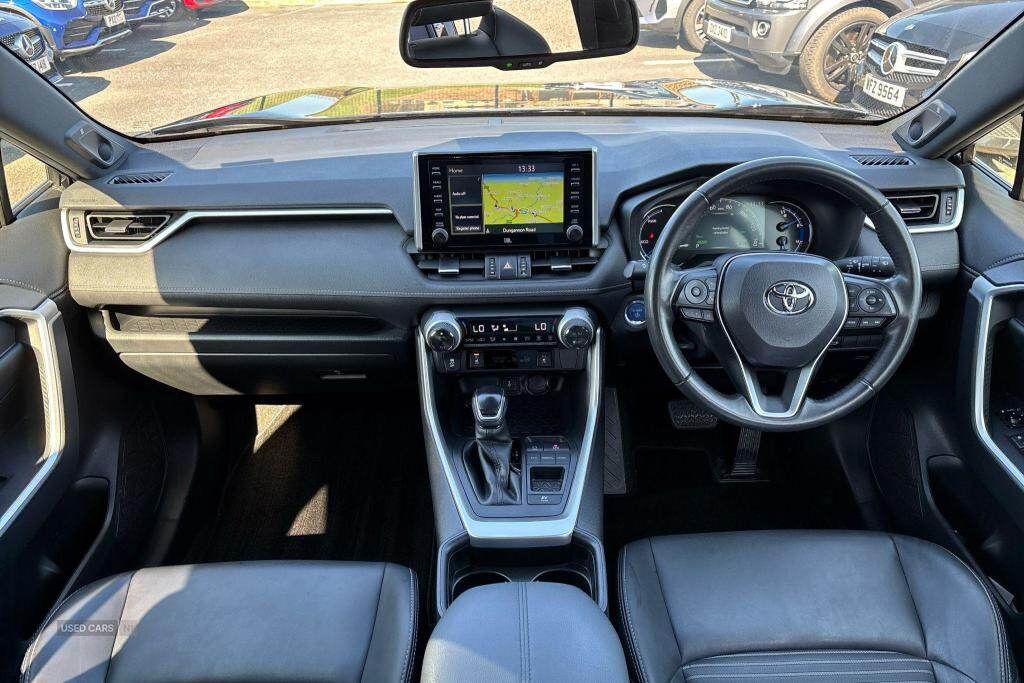 Oct 2021 Toyota RAV4 2.5 VVT-i Hybrid Black Edition 5dr CVT 2WD