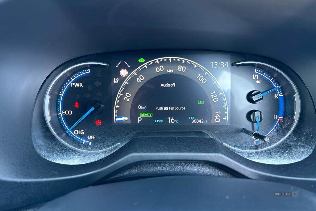 Oct 2021 Toyota RAV4 2.5 VVT-i Hybrid Black Edition 5dr CVT 2WD