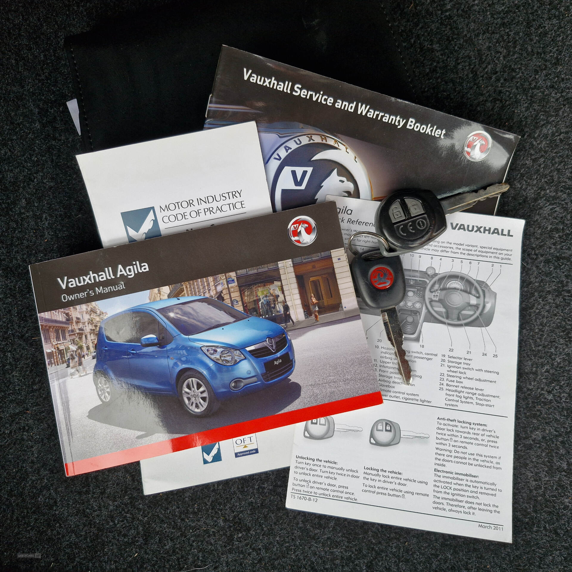 Mar 2013 Vauxhall Agila 1.0 12V [68] ecoFLEX S 5dr