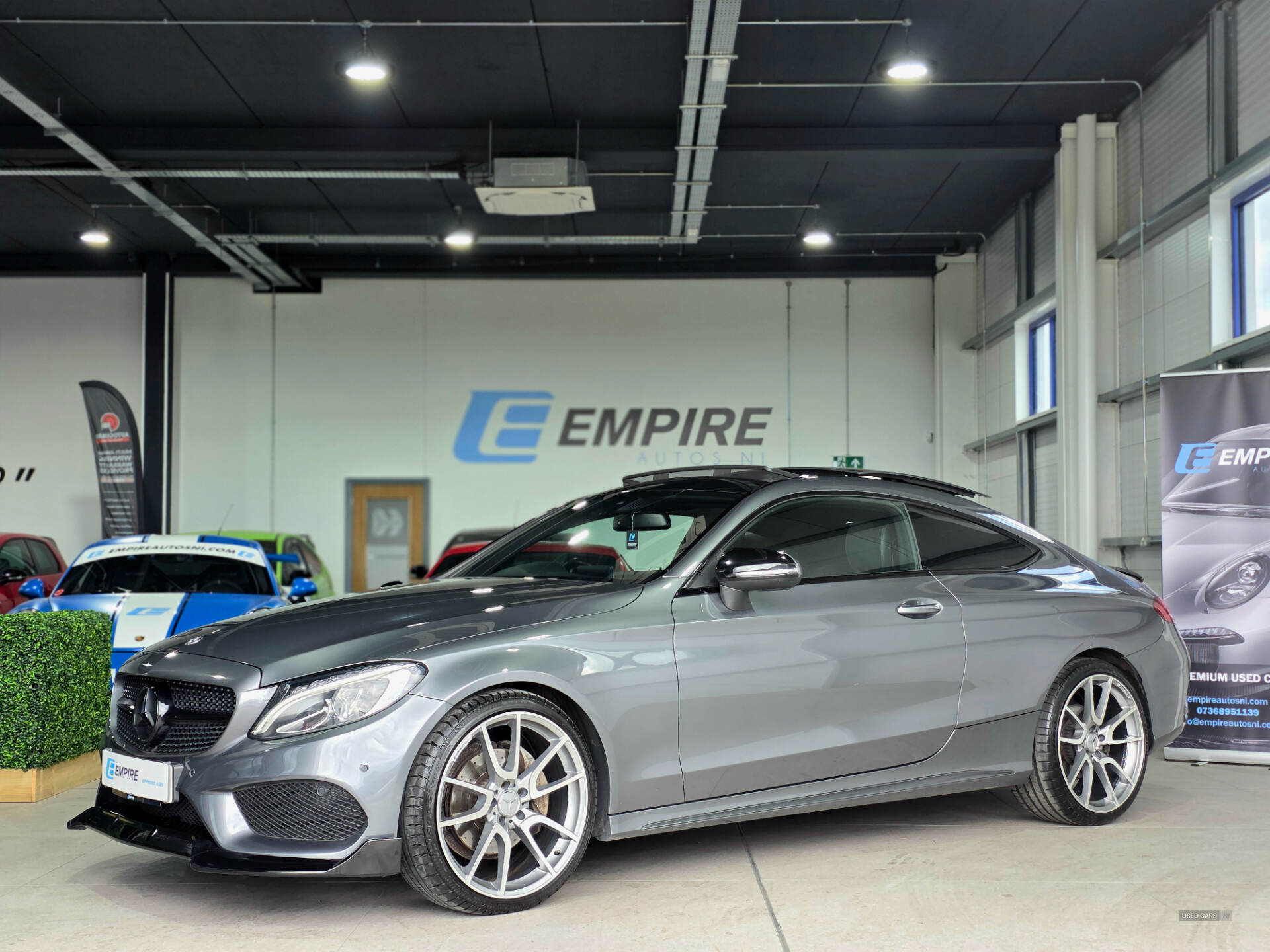 Dec 2016 Mercedes C-Class C220d AMG Line Premium 2dr Auto