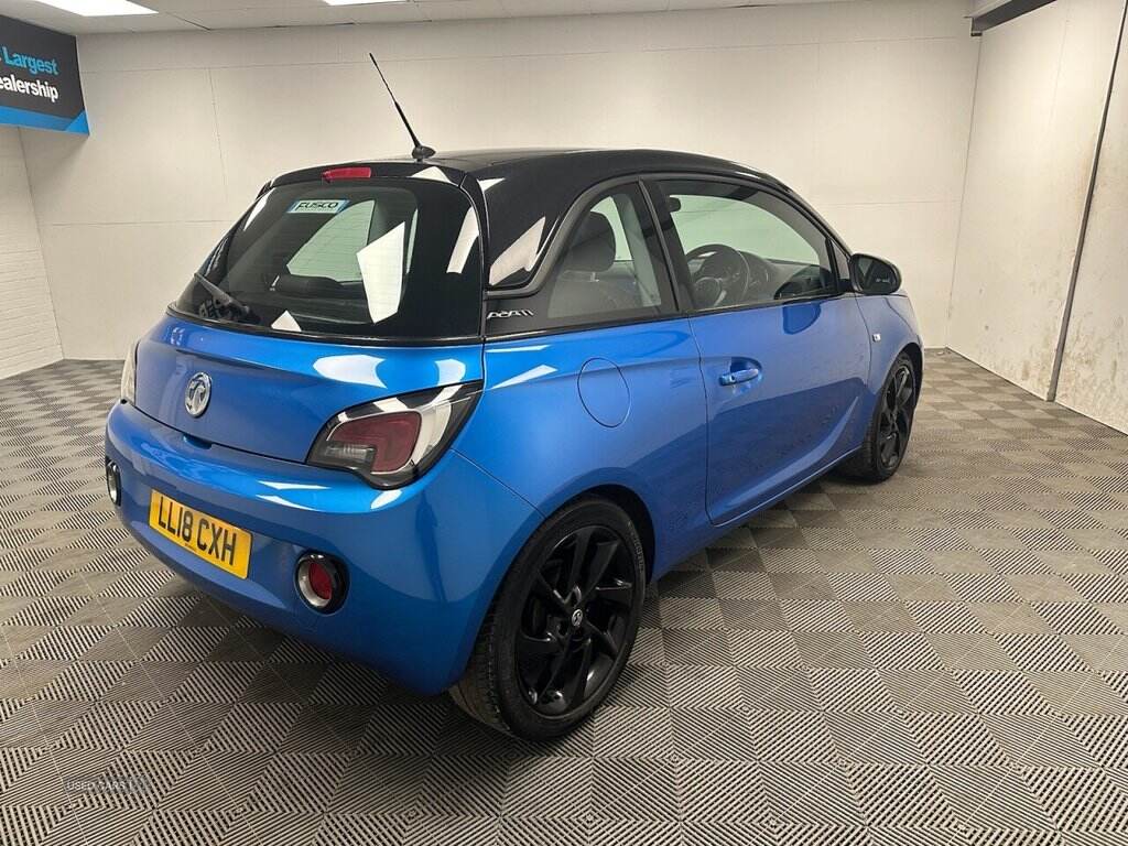 Apr 2018 Vauxhall Adam 1.2i Energised 3dr